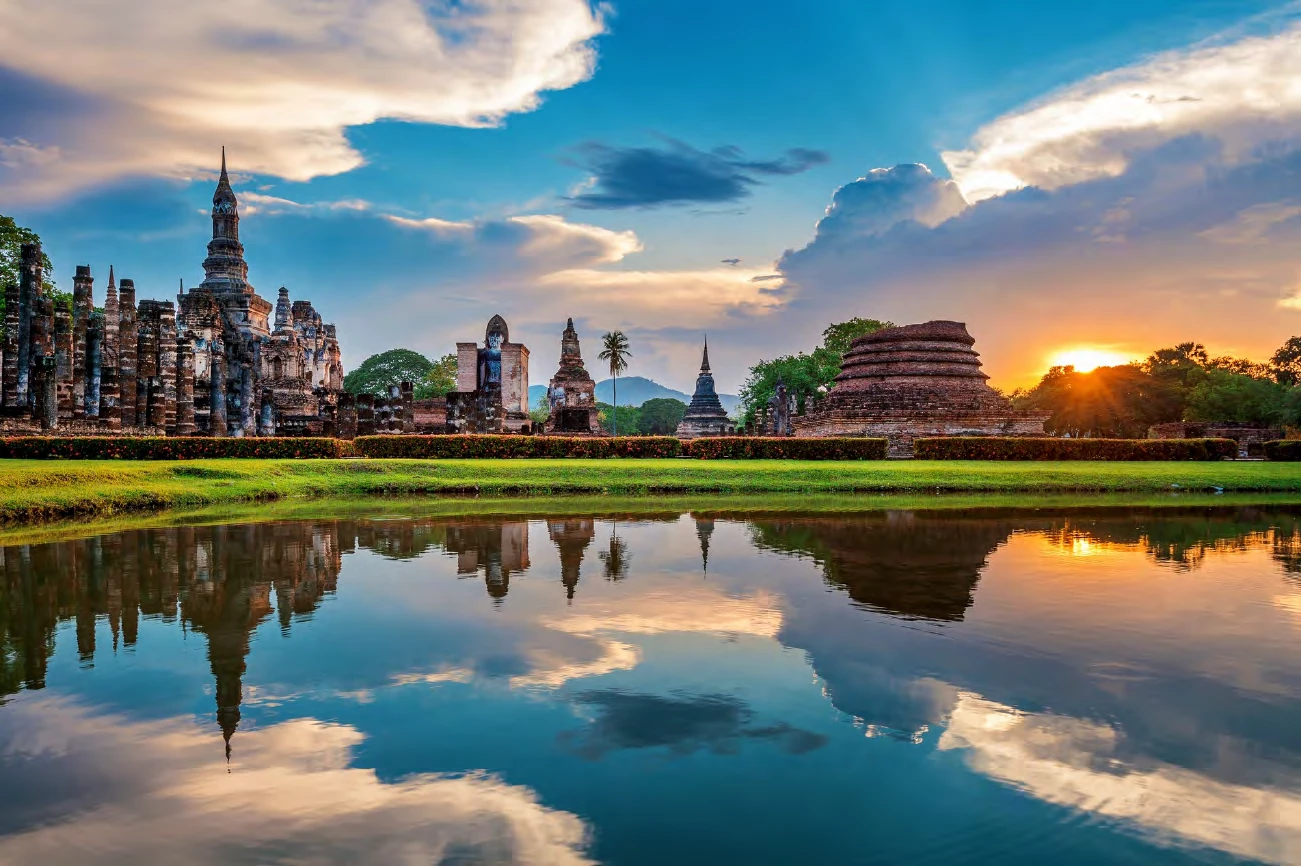 Sukhothai · Lampang · Chiang Rai